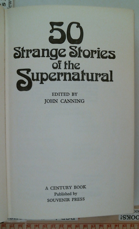 50 Strange Stories of the Supernatural