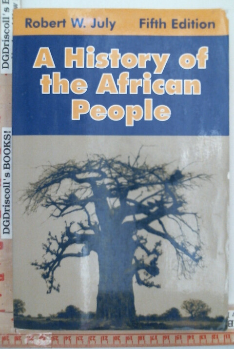 A History of the African People