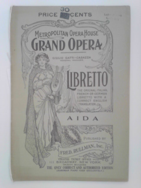 Aida Libretto