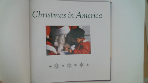 Christmas in America red