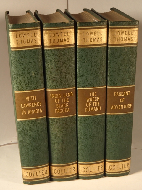 4 volumes from the Lowell Thomas Adventure Library