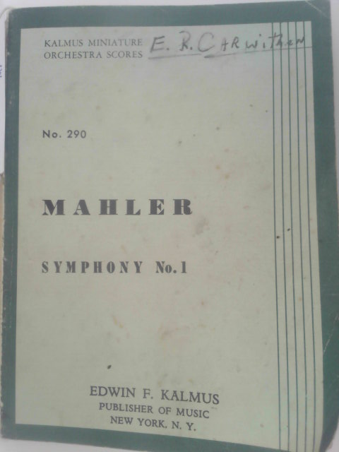 Mahler Sympony No. 1