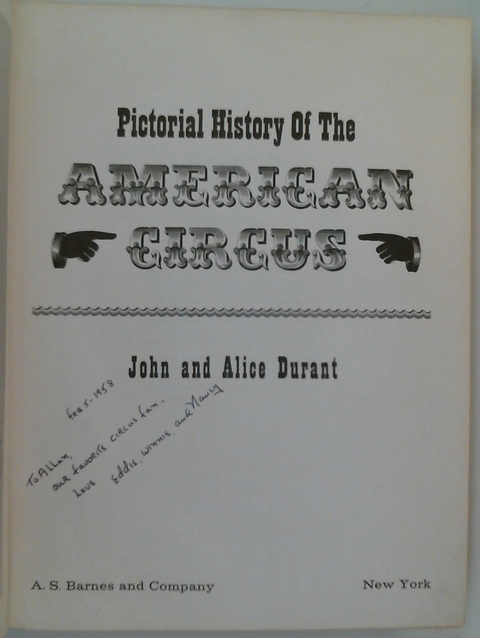 Pictorial History of the American Circus