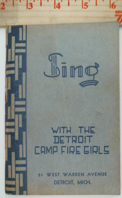 Sing With the Detroit Camp Fire Girls
