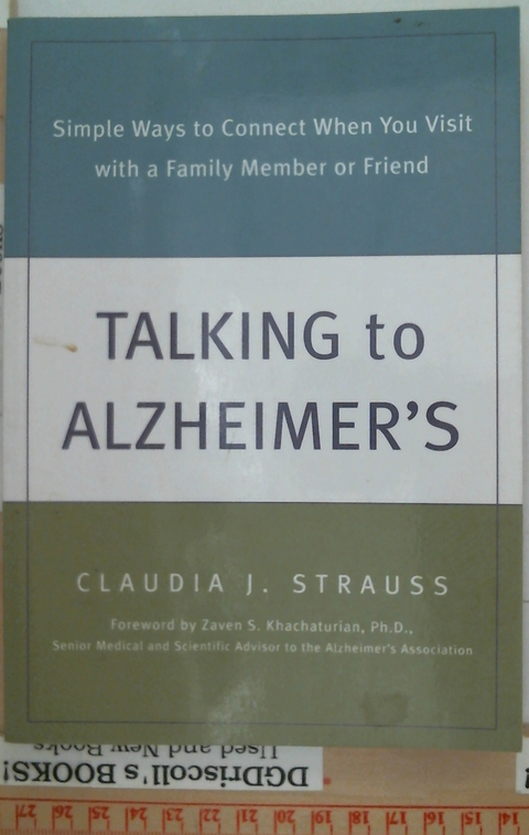 Talking to Alzheimer