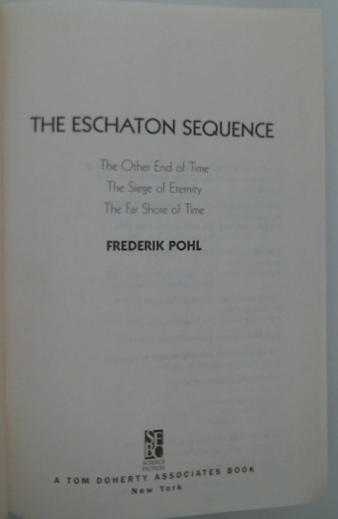 The Eschaton Sequence