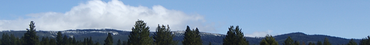 Strawberry Mountain seen from Logan Valley