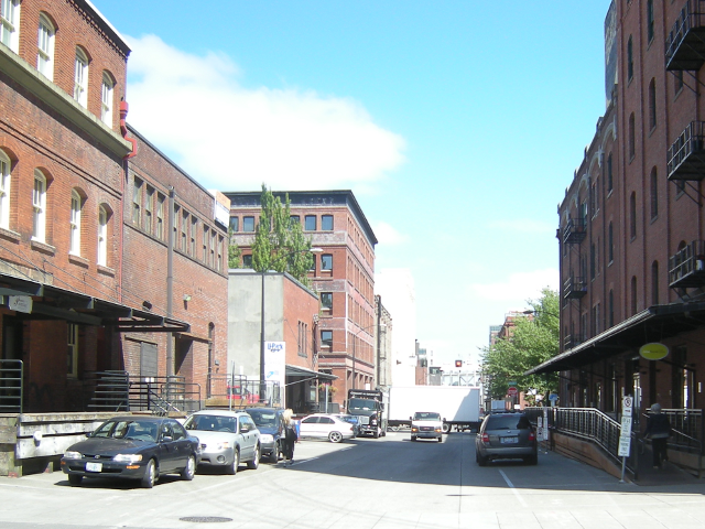 Warehouses converted to lofts